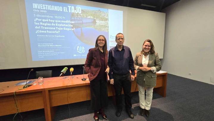 La Cátedra del Tajo propone nuevas reglas del trasvase con una reserva estratégica