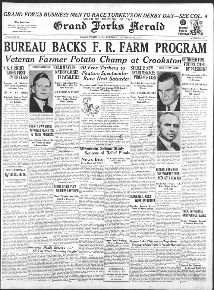 Today in History: December 12, 1933 - Pembina projects get board approval