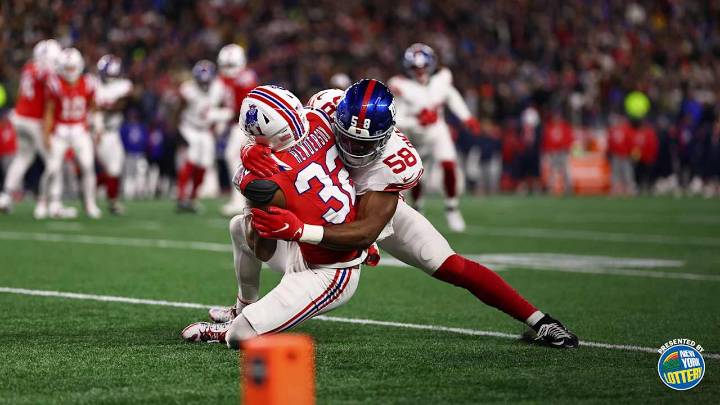 📸 Game Photos: Giants face Patriots on MNF