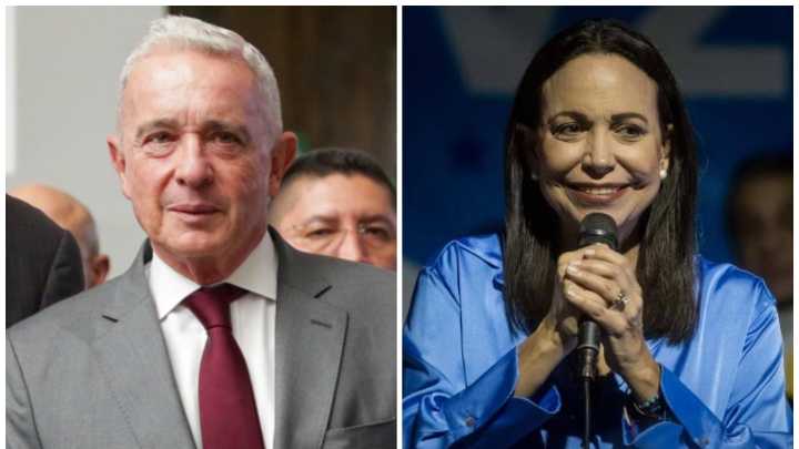 Expresidente Álvaro Uribe le envió un mensaje a María Corina Machado, premio Nobel de la Paz 2025: 'Luchadora superior por la libertad'