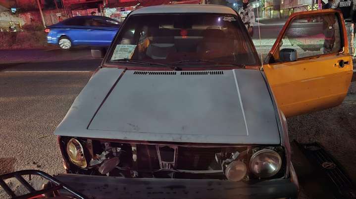 Accidente en la carretera Cuautla–Cuernavaca deja dos lesionados, entre ellos una mujer embarazada