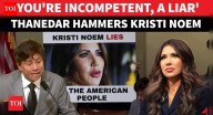 'I Am Sick Of Your Lies, You Must Be Fired': Rep. Thanedar Tears Into Kristi Noem In Fiery Exchange