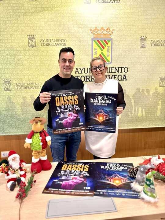 Torrelavega presenta el Circo Navideño y el Cabaret Oassis dentro de ‘La Navidad es Torrelavega’