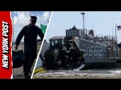 US Military Disembarks on El Faro Beach in Puerto Rico as Operations in the Caribbean Escalate