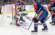 Wallstedt earns 4th shutout of the season as Wild beat Oilers 1