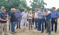 Ceremonial de la provincia y autoridades municipales verificaron obras a inaugurar