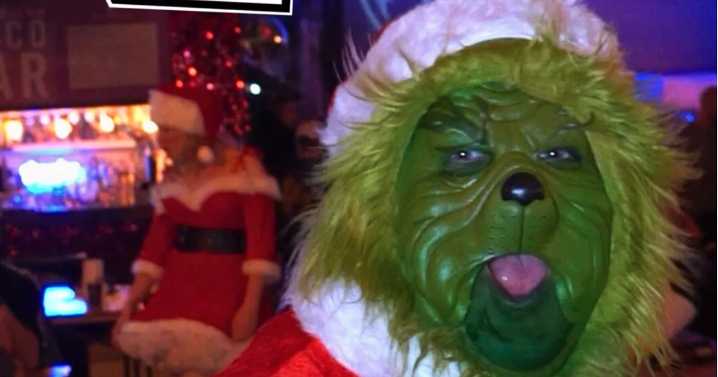 The Grinch is taking over Dockyard Social in Glasgow this weekend