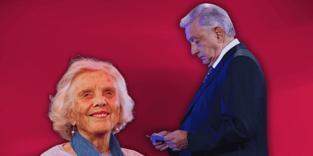 Esta es la crítica de Elena Poniatowska a López Obrador