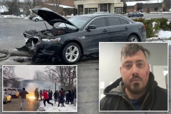 Chicago anti-ICE protesters threw snowballs at feds to protect Tren de Aragua gangbanger: DHS