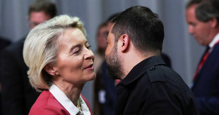 Von der Leyen asegura que la UE avanza en la elaboración de un plan de paz sobre Ucrania
