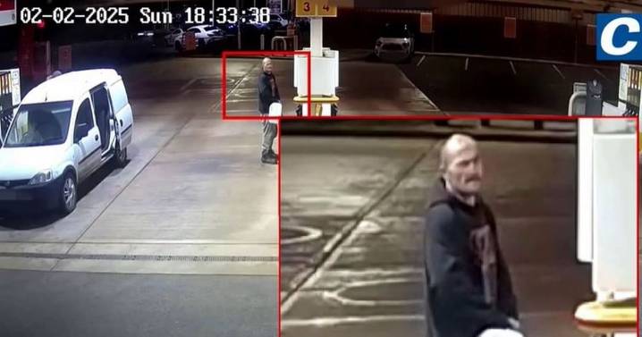 Watch the moment arsonists collect fuel before burning car reversed into John Henry Sayers' property