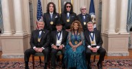 Trump hosts the Kennedy Center Honors recognizing Stallone, Kiss, Gaynor and others