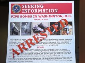 Arrest made in planting of pipe bombs before 2021 U.S. Capitol riot