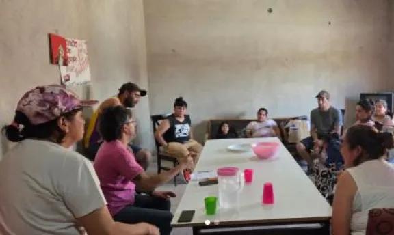 Vecinos de Valentina Norte Rural participaron del 2° encuentro sobre consumos problemáticos