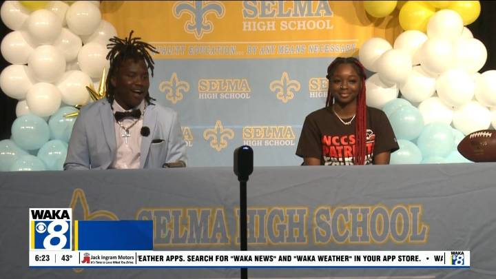 WATCH: Selma High student-athletes sign college scholarships