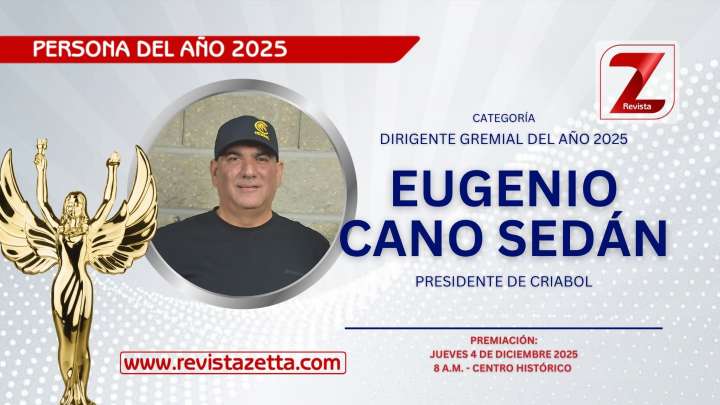 Eugenio Cano Sedán, presidente de Criabol, es el Dirigente Gremial del Año 2025
