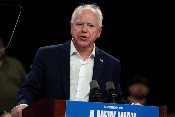 Tim Walz blasts Trump 'incompetency' after president's Truth Social tirade