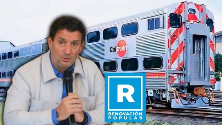 Al estilo López Aliaga, Reggiardo anuncia prueba de trenes Lima