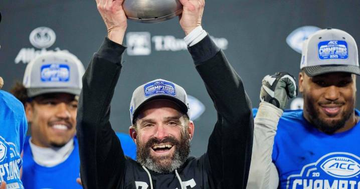 Duke beats No. 16 Virginia 27-20 in overtime for first outright ACC championship since 1962