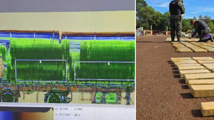 Así detectaron el inmenso contrabando de droga oculto en un cargamento de madera que iba a Argentina