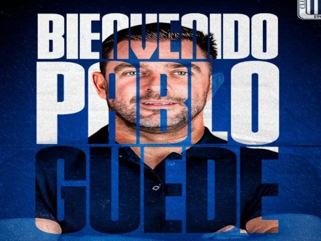 Alianza Lima oficializa a Pablo Guede como nuevo director técnico
