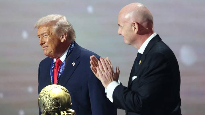 Donald Trump es galardonado con el primer premio FIFA de la Paz