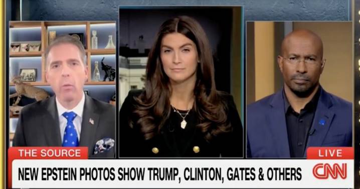 CNN Host Kaitlan Collins Corners Scott Jennings on Wild Spin of Epstein Photo Dump