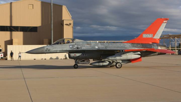 Boeing Marks Final Delivery of Converted QF-16 Target Drone to USAF