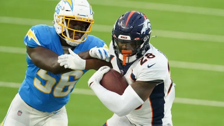 Chargers sign former Broncos 3rd-round pick to aid RB depth chart