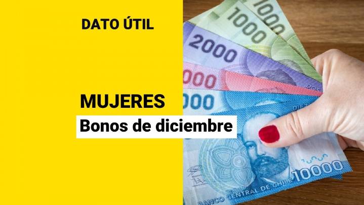Bonos y beneficios para mujeres que se pagan en diciembre: Revisa cuáles son y cómo acceder