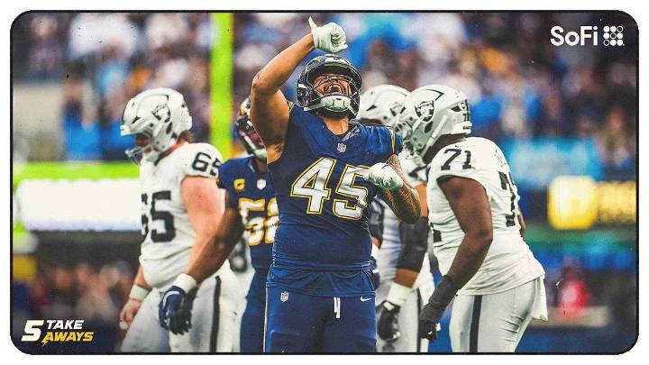 5 Takeaways: How the Chargers Dominated the Rival Raiders for Week 13 Win