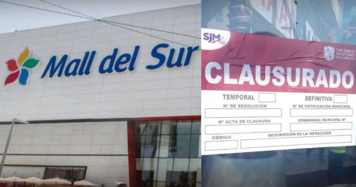 Mall del Sur es CLAUSURADO por la Municipalidad de San Juan de Miraflores por esta insólita RAZÓN