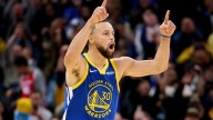 Stephen Curry logró un nuevo tiro imposible: anotó una canasta de aro a aro