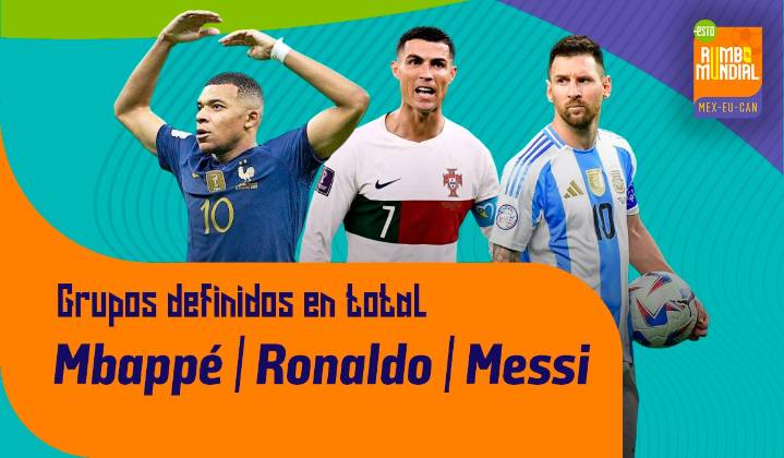 ¡Tenemos grupos mundialistas! Así quedaron los duelos para la Copa del Mundo 2026