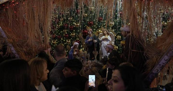 Christmas celebrations return to Bethlehem after 2 years of war in Gaza