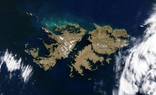 Brasil publicó un mapa con las Islas Malvinas como parte del territorio argentino