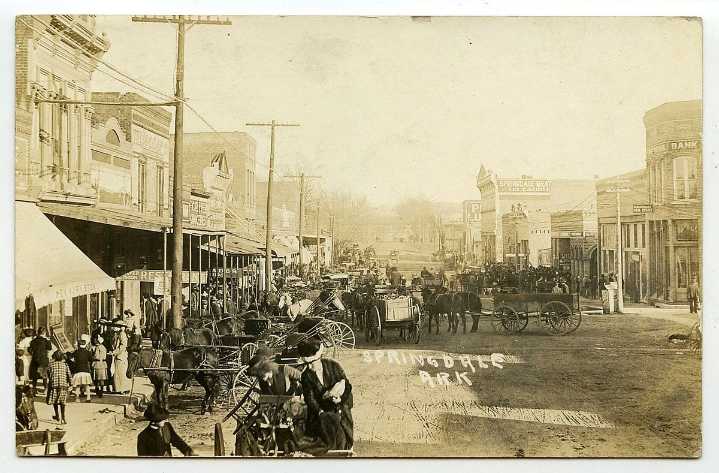 Arkansas Postcard Past: Springdale in 1912