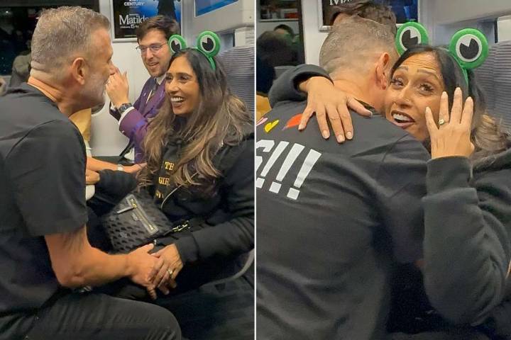 Couple Met on a Train. 1 Year Later, They Got Engaged on the Same Rail Line