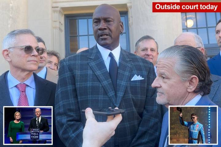 NASCAR settles antitrust case filed by NBA great Michael Jordan's team