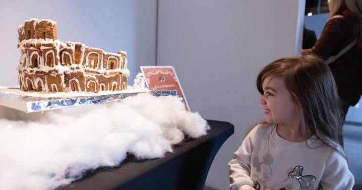 You may see the Colosseum in gingerbread form at Noyes Arts Garage in Atlantic City