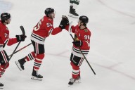 Deadspin | Blackhawks rally from 3-goal deficit behind Connor Bedard's 2 goals, 2 assists