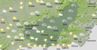 Tiempo Granada | Los cielos nubosos y las lluvias marcan el fin de semana