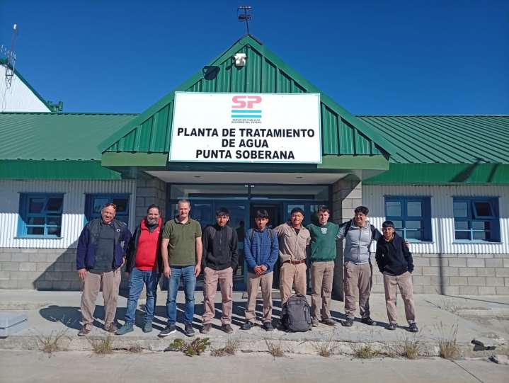 Estudiantes de El Calafate concluyeron prácticas profesionalizantes en Servicios Públicos