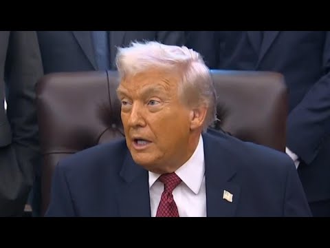 Trump takes questions on Russia-Ukraine talks, alleged drug boat strikes and more