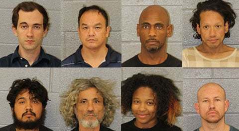 Mecklenburg County Mugshots December 8th