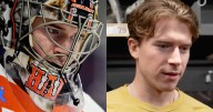 Carter Hart making Vegas Golden Knights debut against Chicago Blackhawks