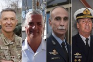 Cambio de mandos. El Gobierno anunció una nueva conducción en las Fuerzas Armadas,  que propuso el teniente general Presti