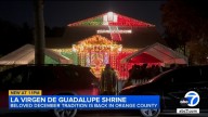 Beloved shrine, light display honoring 'La Virgen de Guadalupe' returns to Santa Ana, Orange County