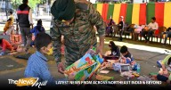 Young artists mark Vijay Diwas with patriotic paintings in Agartala