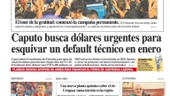 La tapa del Diario PERFIL del sábado 13 de diciembre de 2025